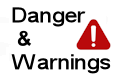 Airport West Danger and Warnings